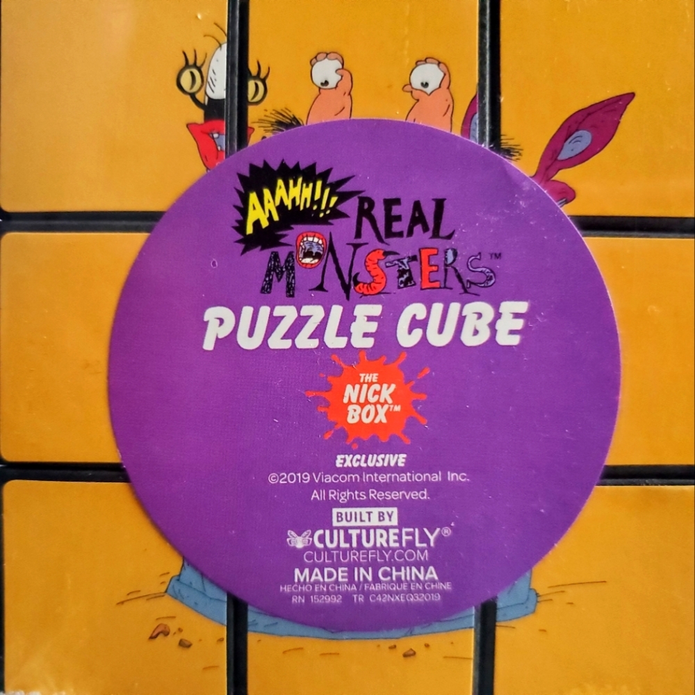 💥2/$30💥 AAAHH!!! Real Monsters Puzzle Cube